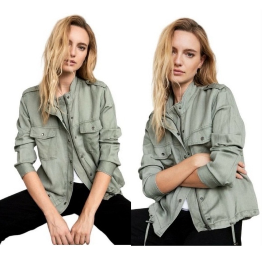 Rails sage military jacket